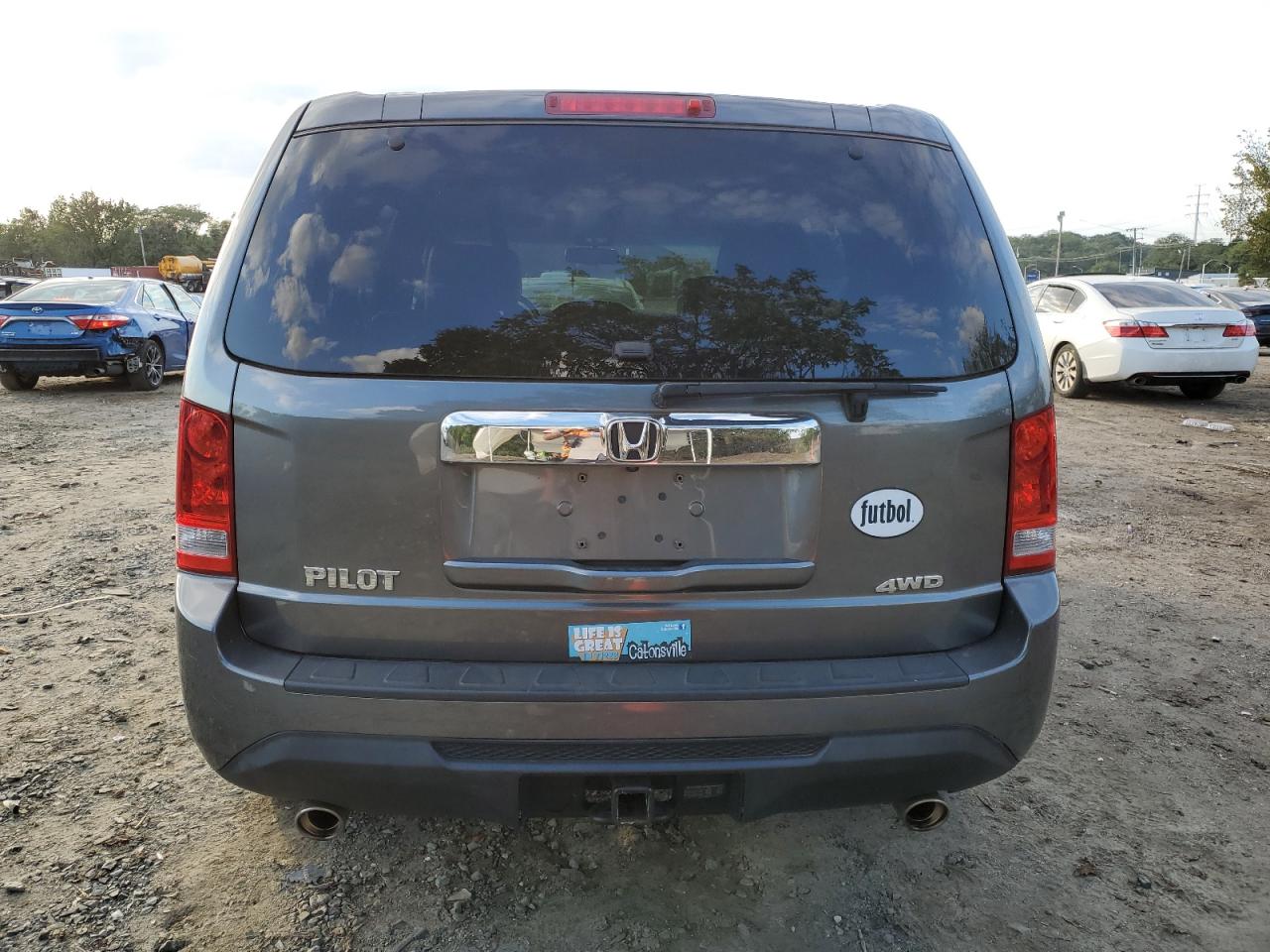 2013 Honda Pilot Exl VIN: 5FNYF4H58DB071933 Lot: 74552124