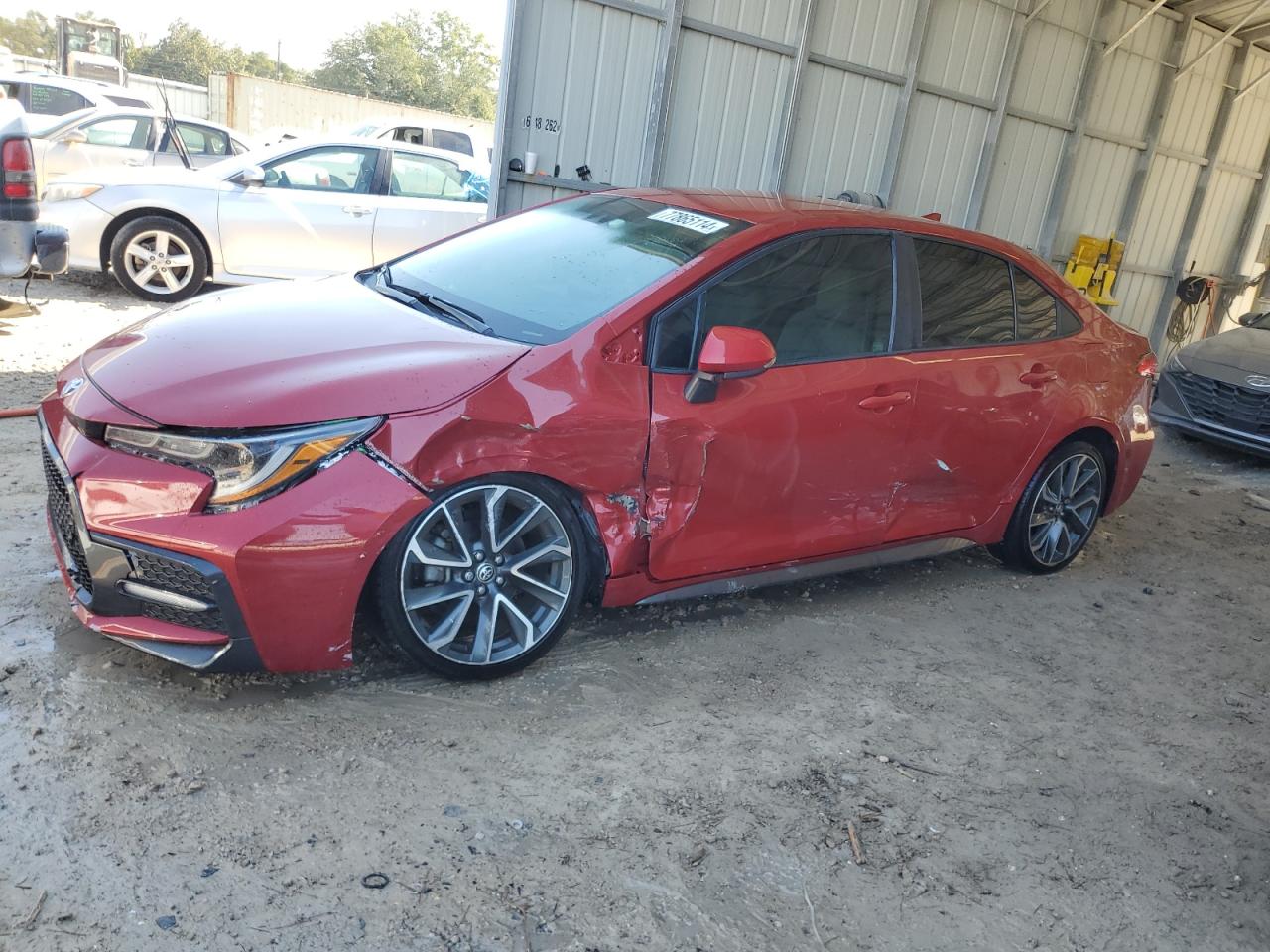 2020 Toyota Corolla Se VIN: 5YFS4RCE1LP023497 Lot: 77865114