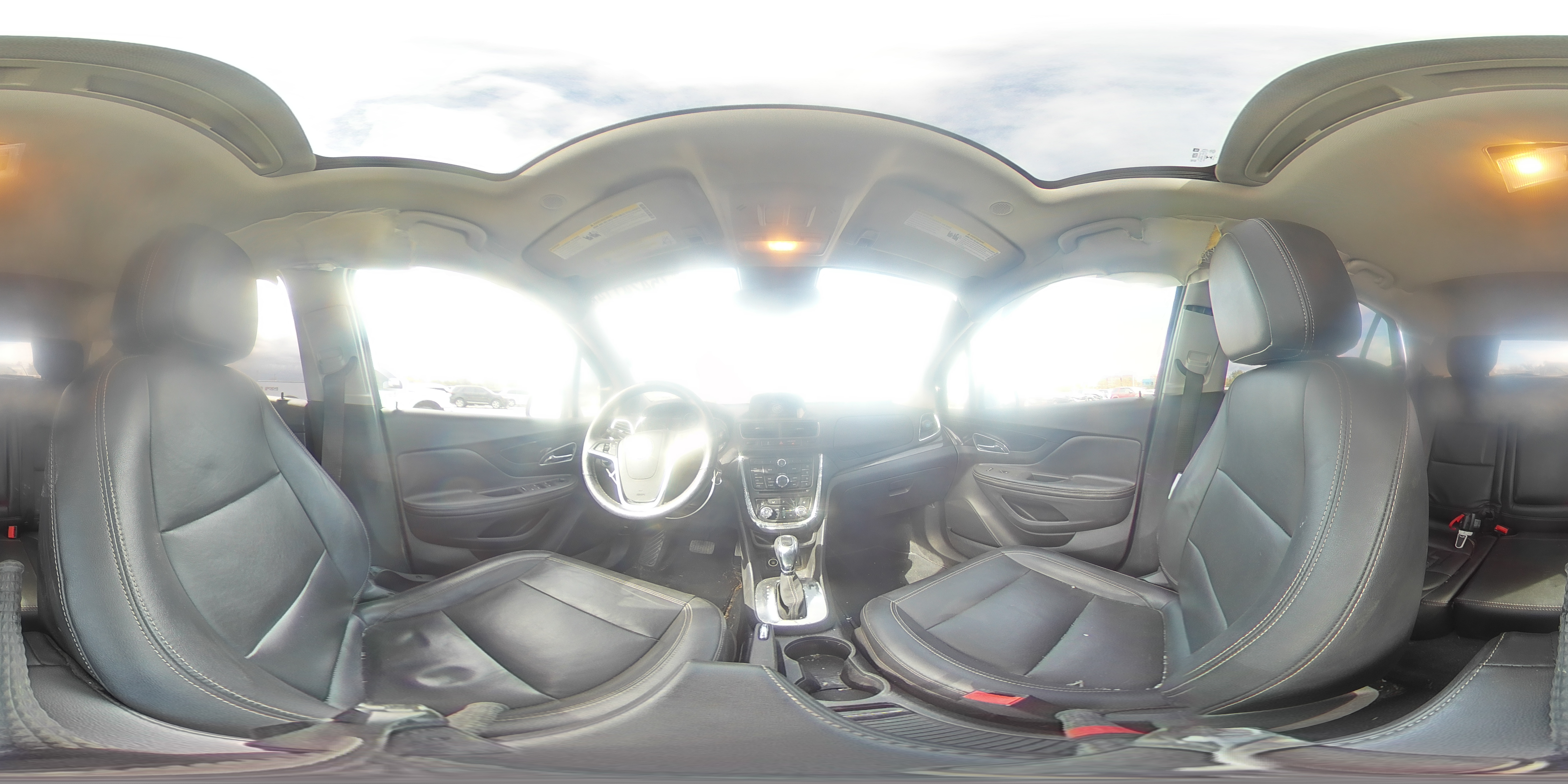 2015 BUICK ENCORE with SIDE damage, VIN KL4CJGSB7FB169828
