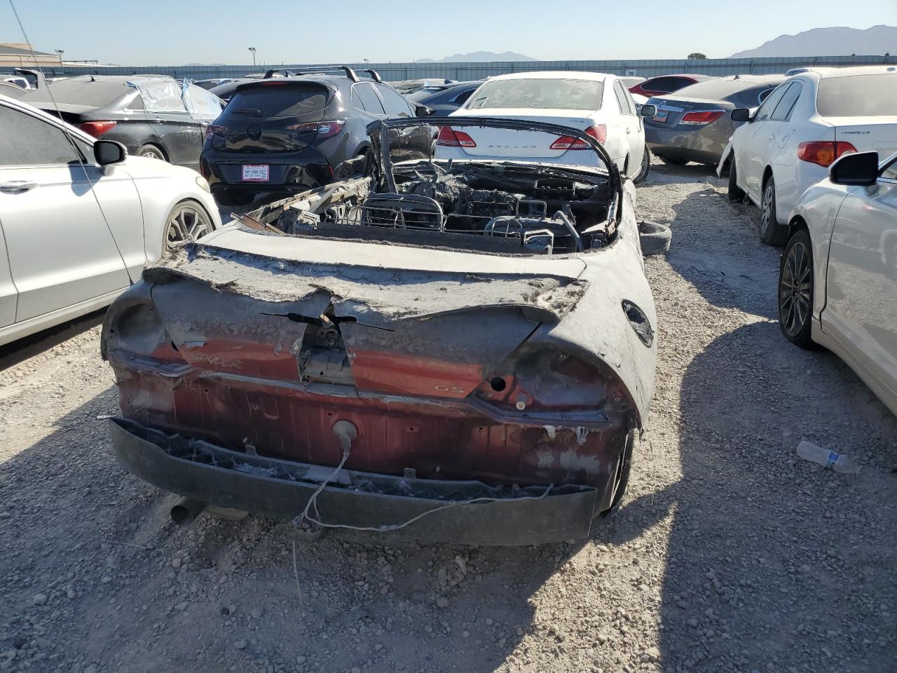 2001 Mitsubishi Eclipse Spyder Gs VIN: 4A3AE45GX1E147768 Lot: 56972504