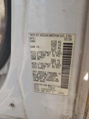 2016 NISSAN NV 1500 S  