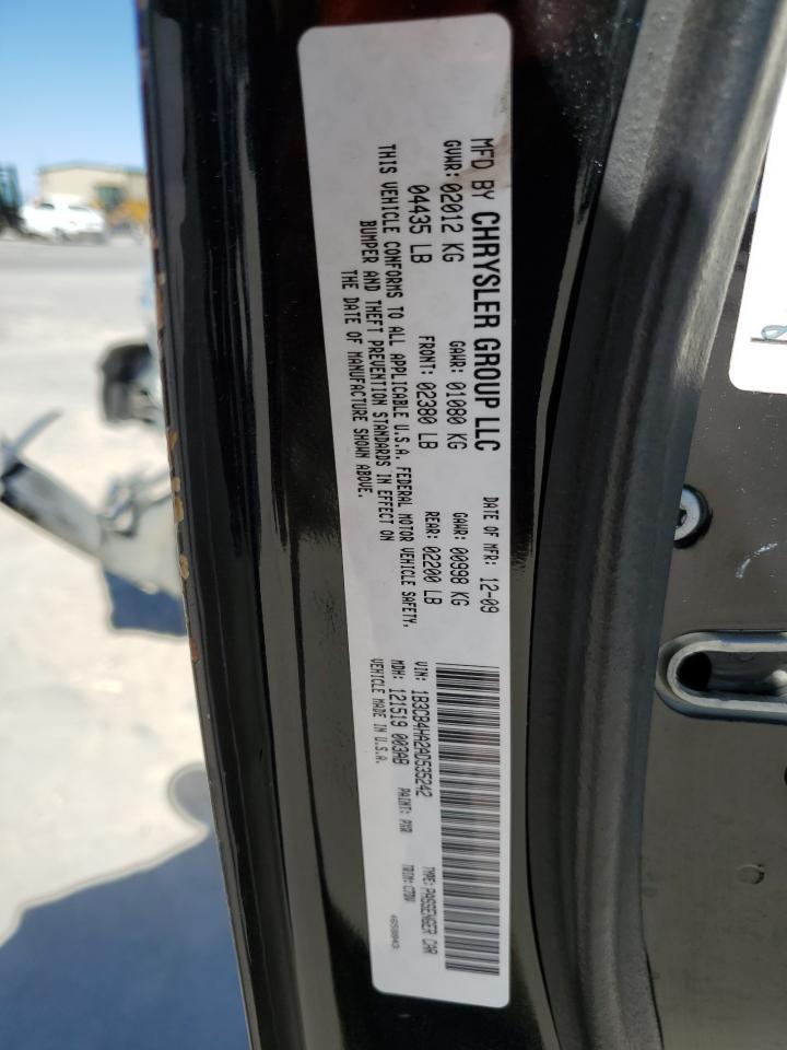 2010 Dodge Caliber Sxt VIN: 1B3CB4HA2AD535242 Lot: 88011835