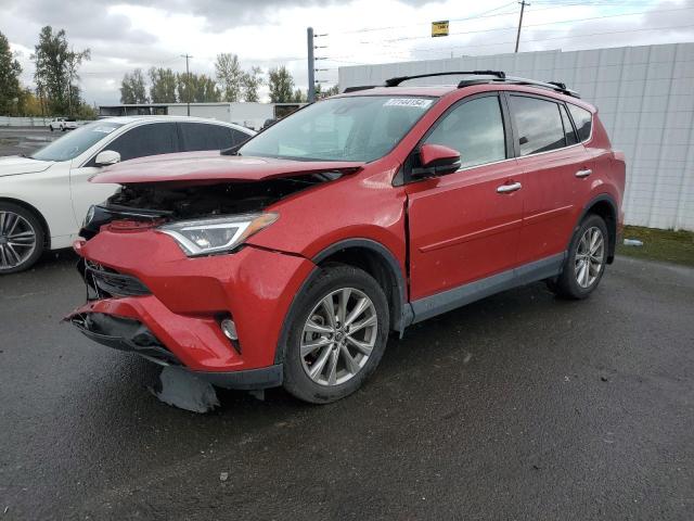  TOYOTA RAV4 2017 Красный