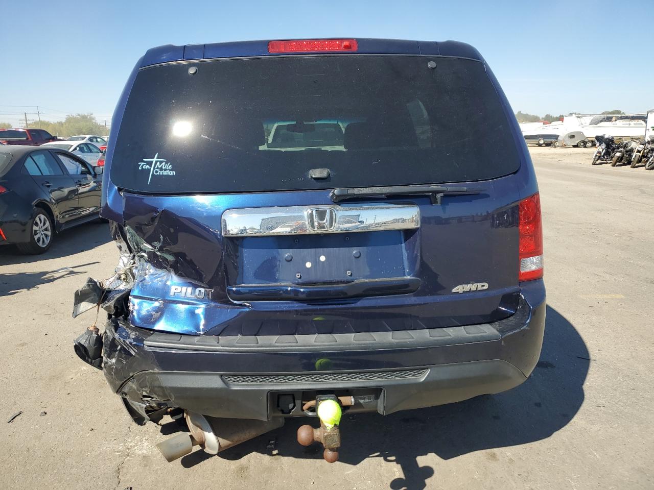 5FNYF4H55EB035439 2014 Honda Pilot Exl