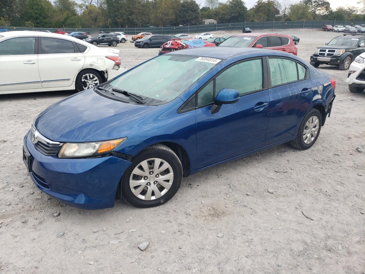 2012 Honda Civic Lx for Sale in Madisonville, TN - Rear End