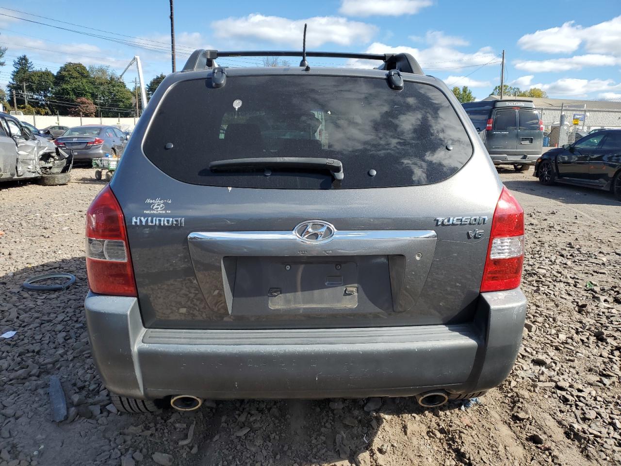 2008 Hyundai Tucson Se VIN: KM8JN12D58U853263 Lot: 75324534