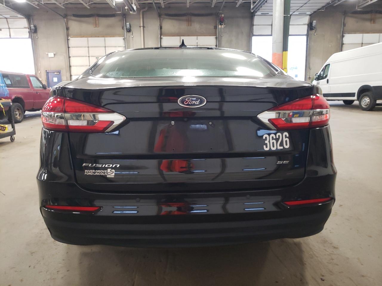 2019 Ford Fusion Se VIN: 3FA6P0H70KR278381 Lot: 75654234