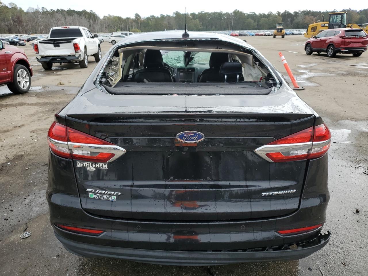 2019 Ford Fusion Titanium VIN: 3FA6P0SU8KR228696 Lot: 77880194