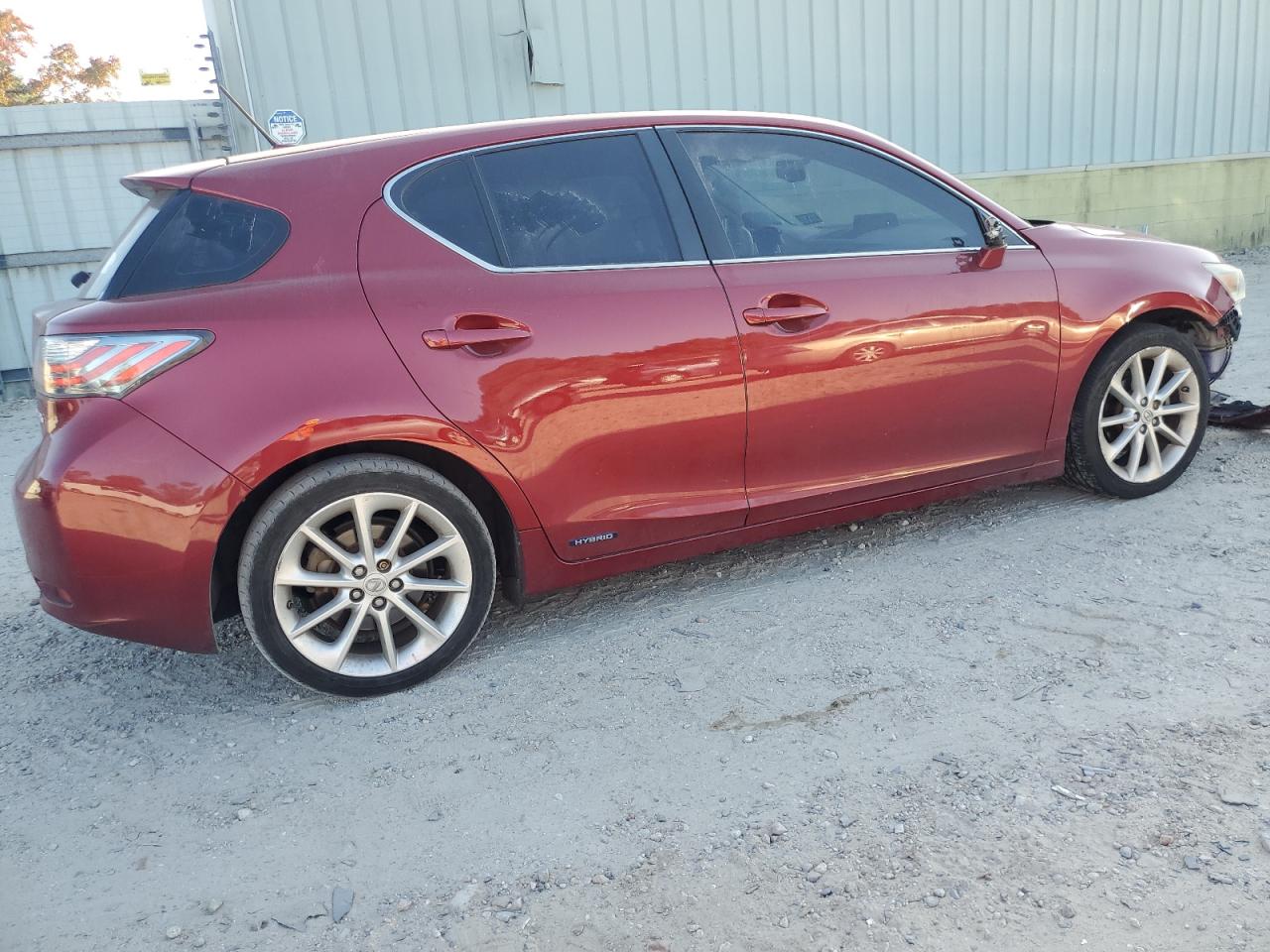 2012 Lexus Ct 200 VIN: JTHKD5BH1C2101424 Lot: 78564134