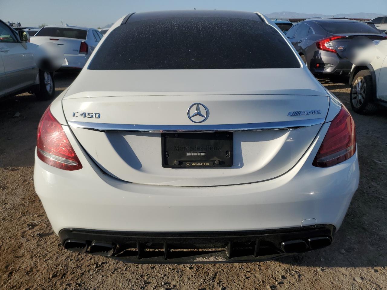 2016 Mercedes-Benz C 450 4Matic Amg VIN: 55SWF6EB1GU163465 Lot: 73573694