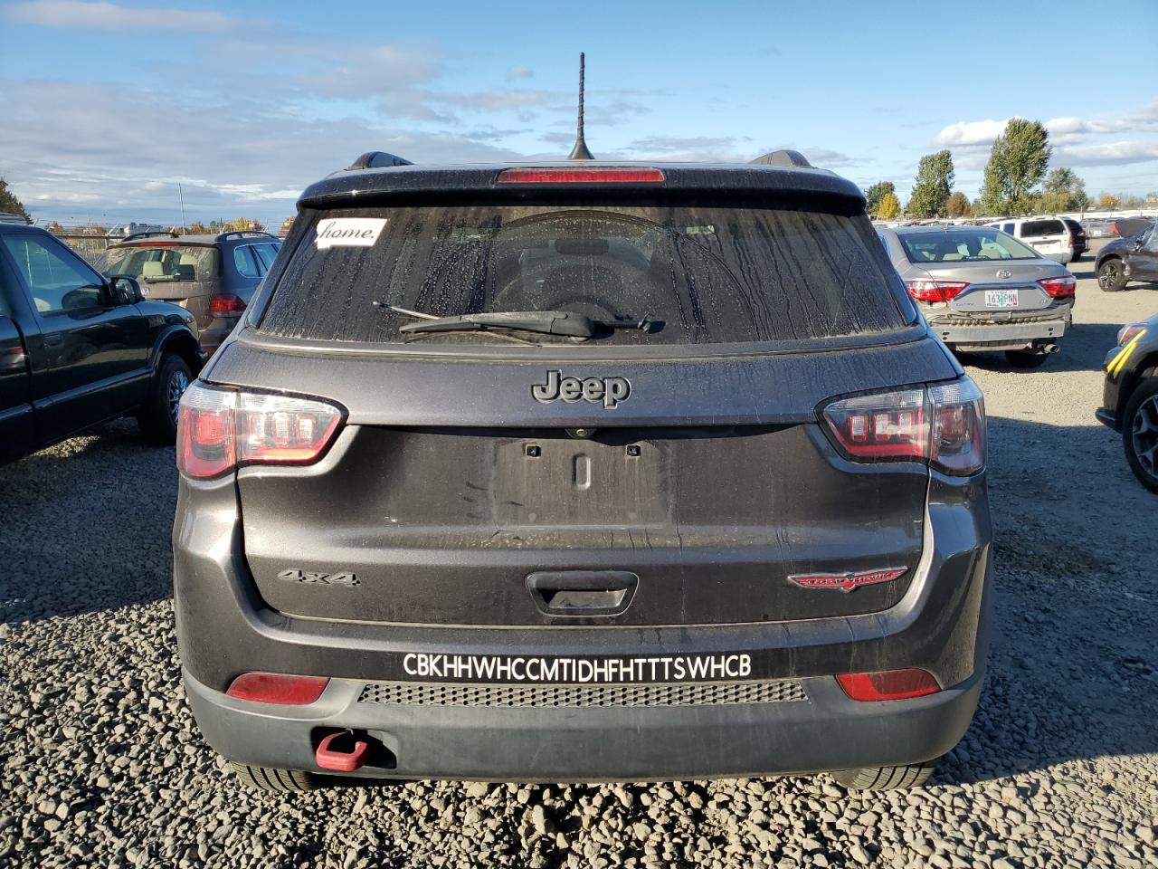 2018 Jeep Compass Trailhawk VIN: 3C4NJDDB0JT450841 Lot: 75894174