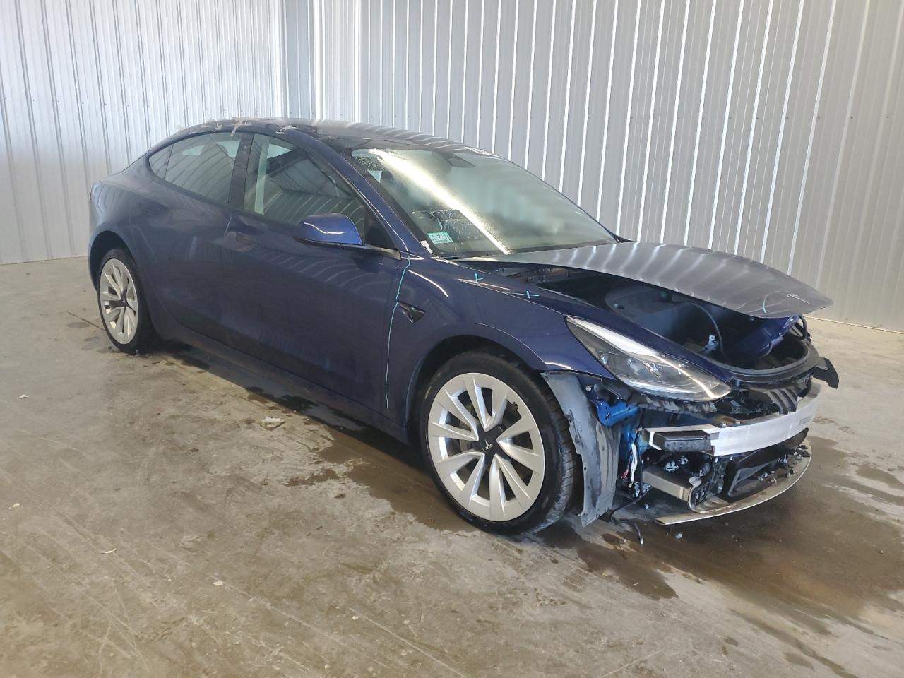 VIN 5YJ3E1EAXNF288298 2022 TESLA MODEL 3 no.4