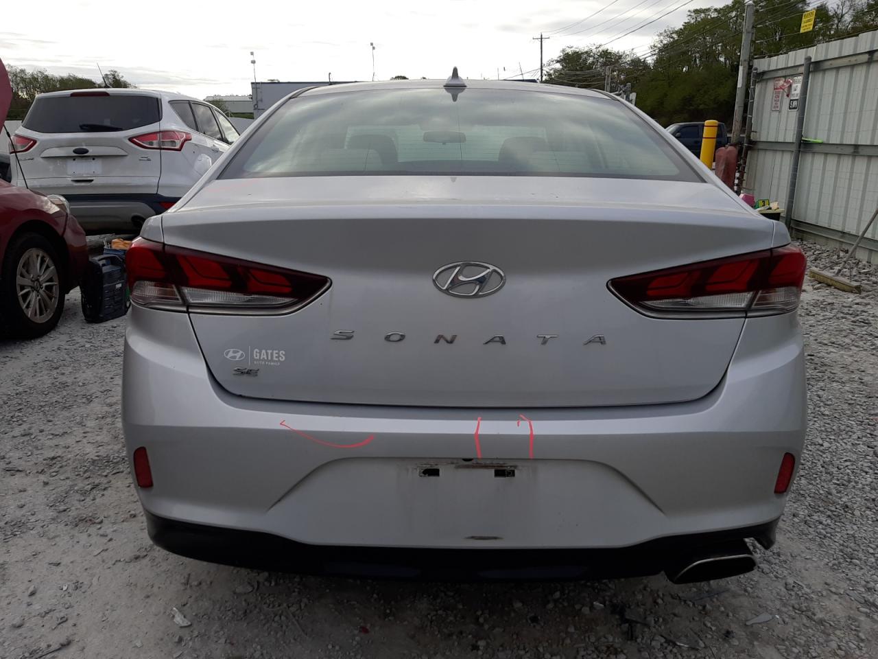 2019 Hyundai Sonata Se VIN: 5NPE24AF9KH800280 Lot: 75996814