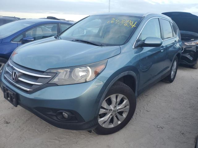  HONDA CRV 2013 Teal