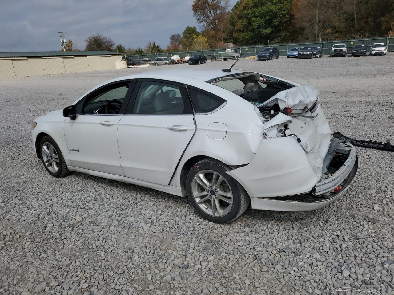 2018 Ford Fusion S Hybrid VIN: 3FA6P0UU5JR141981 Lot: 77995854