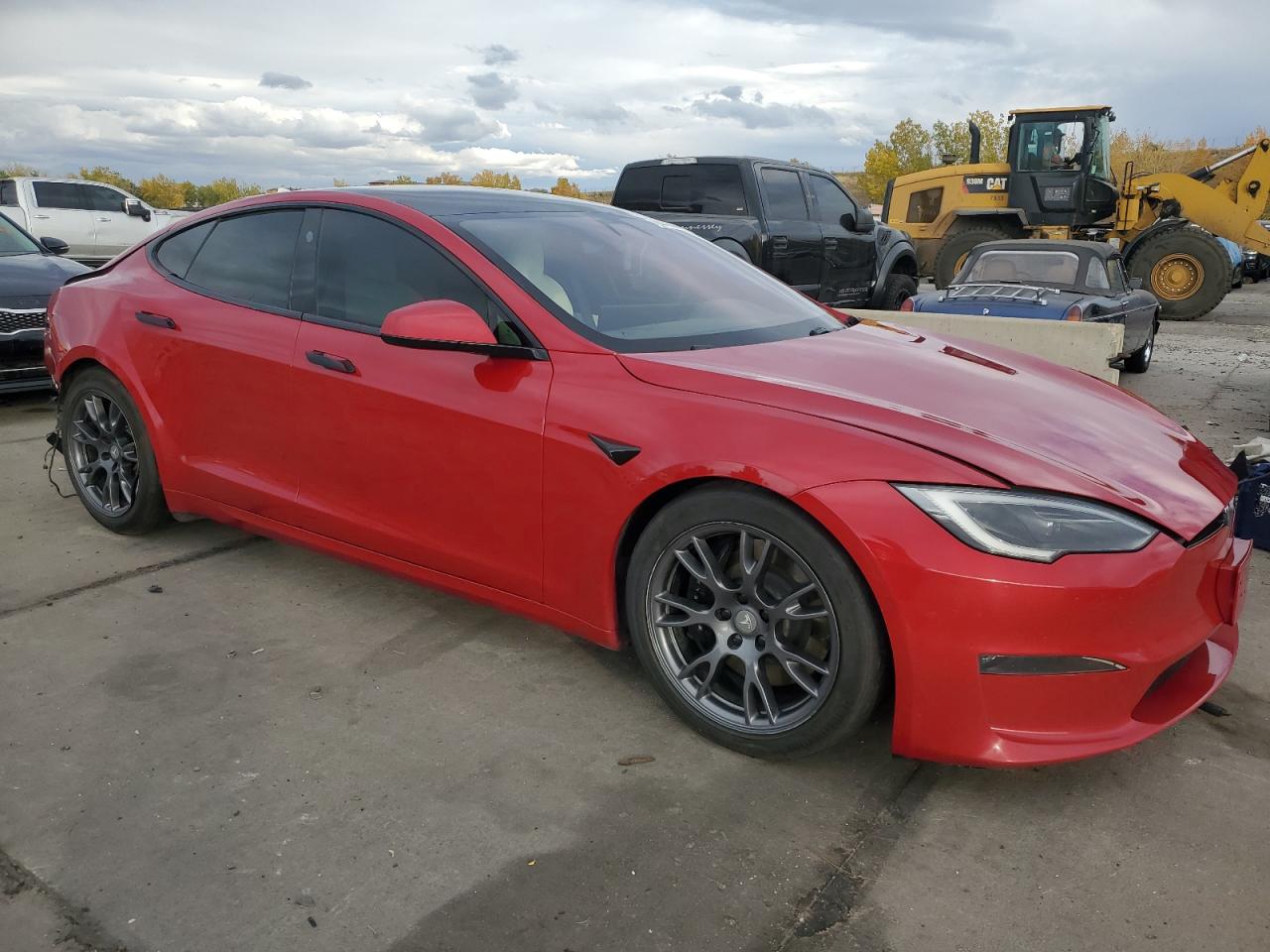 VIN 5YJSA1E55NF479783 2022 TESLA MODEL S no.4