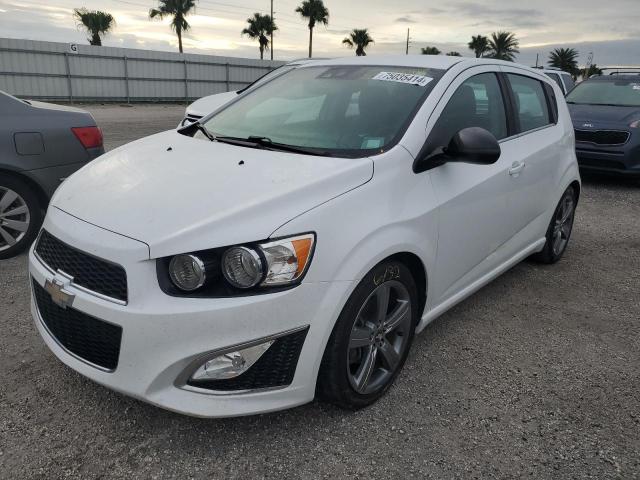  CHEVROLET SONIC 2015 White