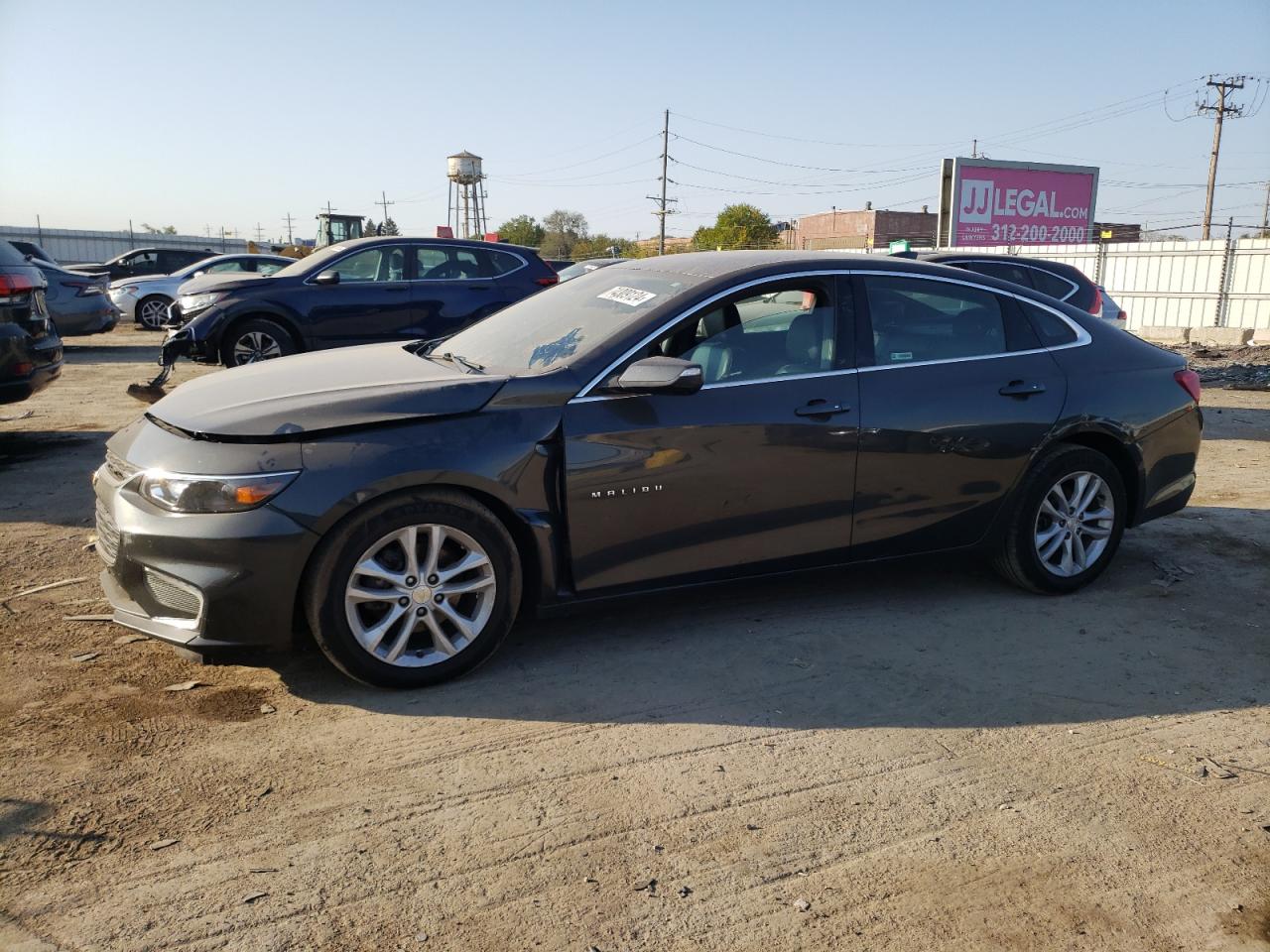 2018 Chevrolet Malibu Lt na sprzedaż w Dyer, IN - Front End