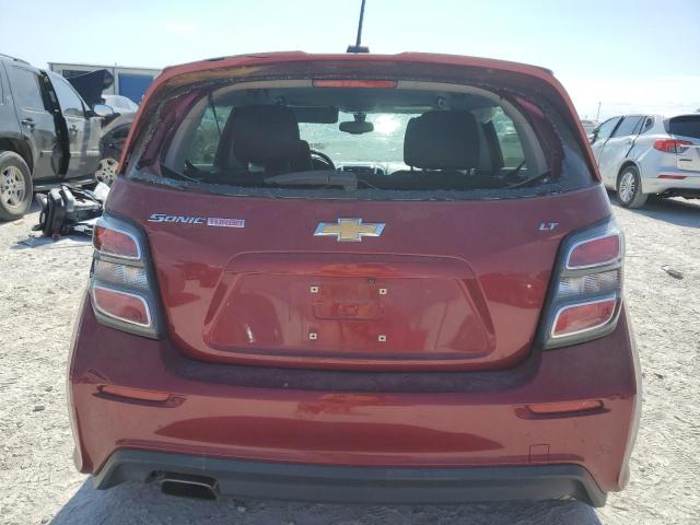  CHEVROLET SONIC 2017 Burgundy