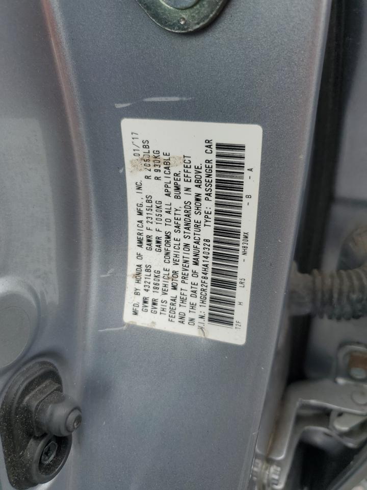 1HGCR2F84HA140328 2017 HONDA ACCORD - Image 13