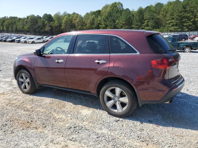  ACURA MDX 2012 Бургунді