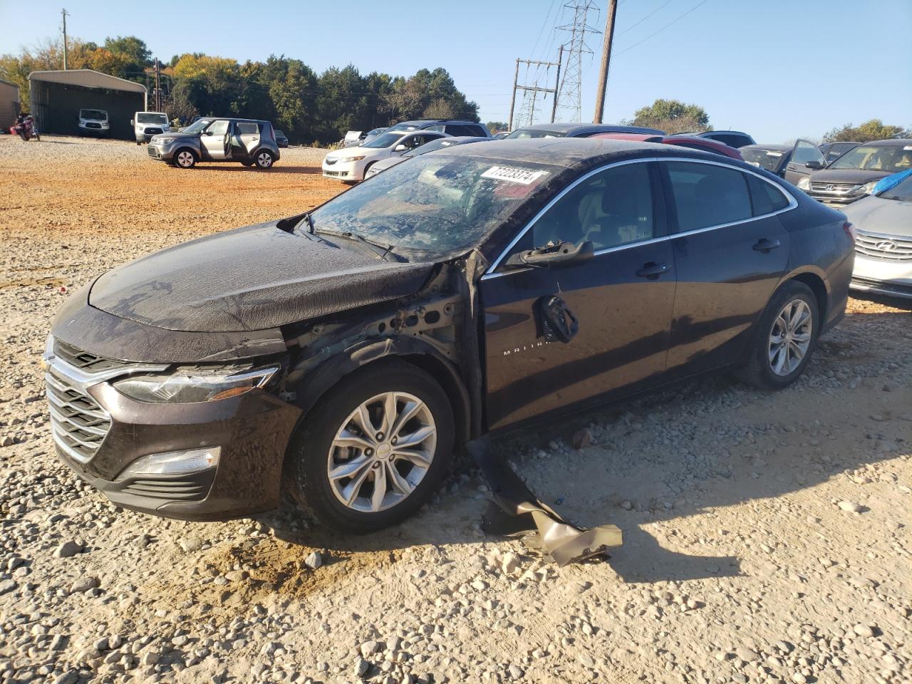 2020 Chevrolet Malibu Lt VIN: 1G1ZD5STXLF091627 Lot: 77223374