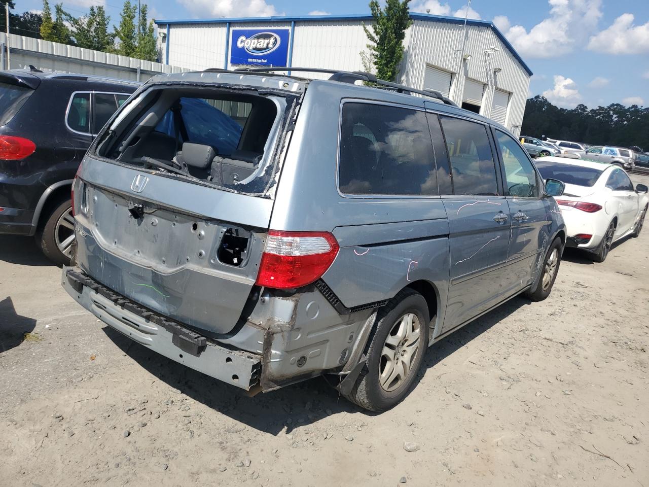 2007 Honda Odyssey Exl VIN: 5FNRL38677B024672 Lot: 74017914