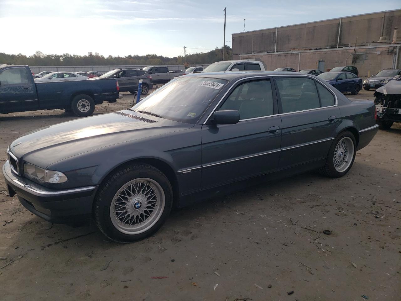 WBAGH8340YDP09744 2000 BMW 740 Il