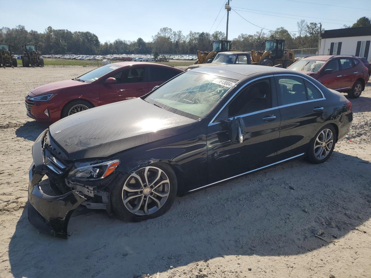 VIN 55SWF4KB5FU064509 2015 MERCEDES-BENZ C-CLASS no.1