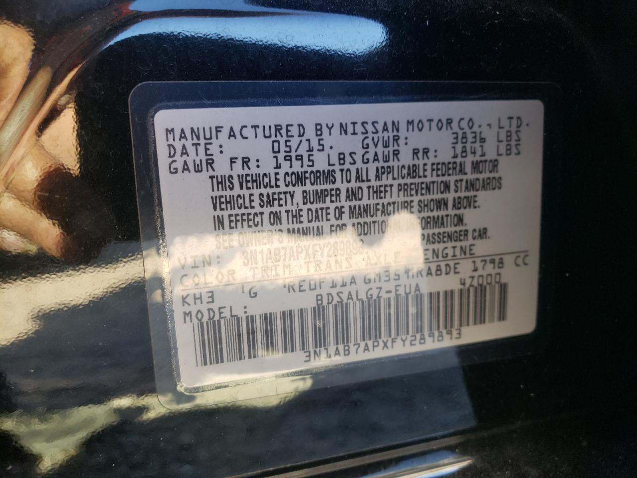 2015 Nissan Sentra - Image 13