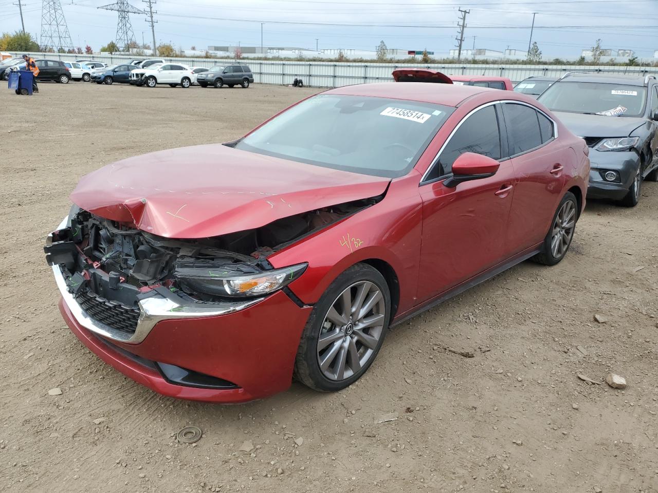 VIN JM1BPACL5K1114430 2019 MAZDA 3 no.1