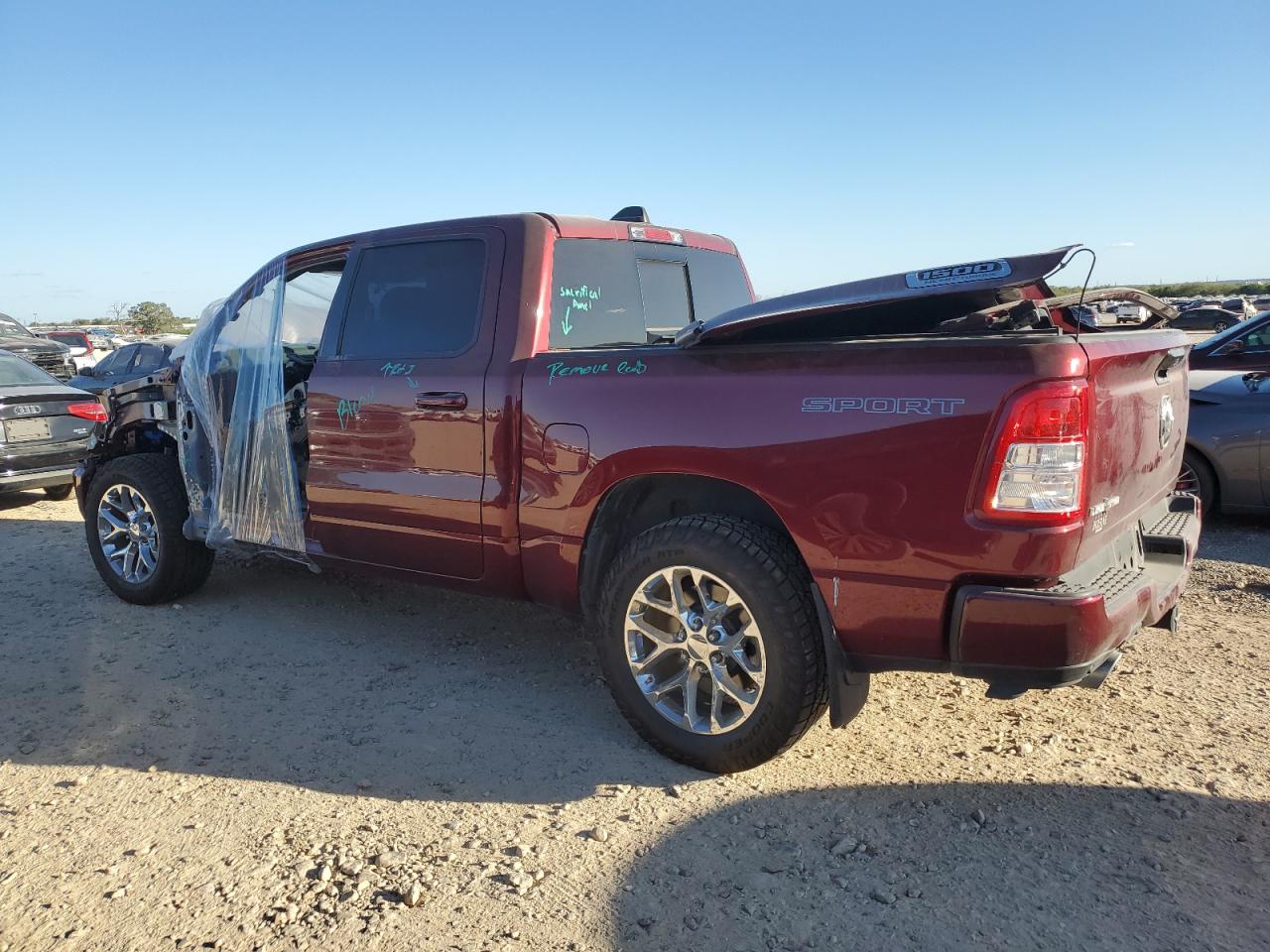 2022 Ram 1500 Big Horn/Lone Star VIN: 1C6RREFT8NN445924 Lot: 77034304