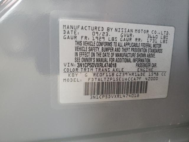 3N1CP5DVXRL474018 Nissan Kicks SR 13