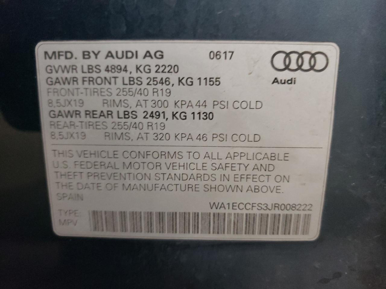 2018 Audi Q3 - Image 13