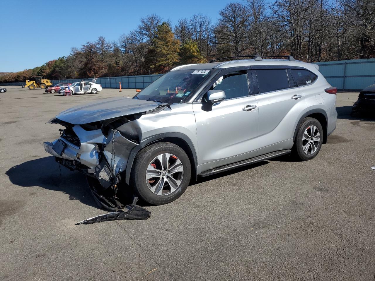 2021 Toyota Highlander Xle продається в Brookhaven, NY - Front End