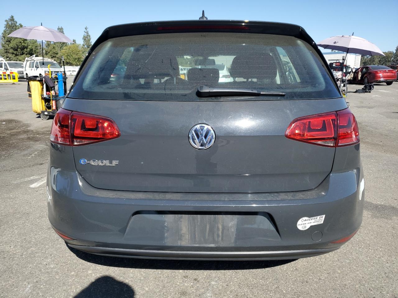 2016 Volkswagen E-Golf Se VIN: WVWKP7AU4GW902947 Lot: 77708484