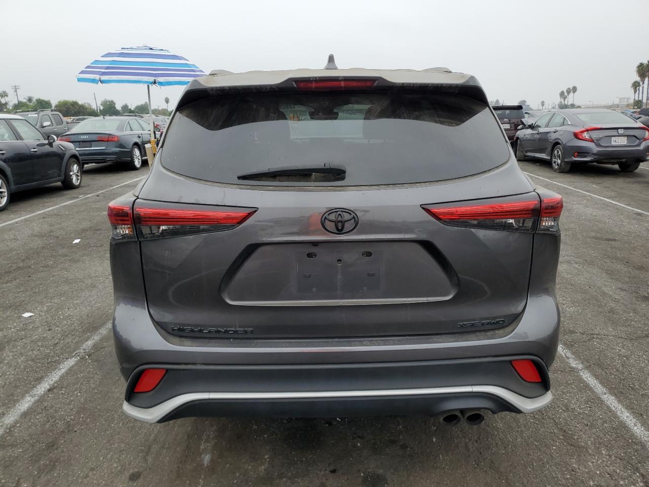 2021 Toyota Highlander Xse VIN: 5TDJZRBH8MS129110 Lot: 76289244