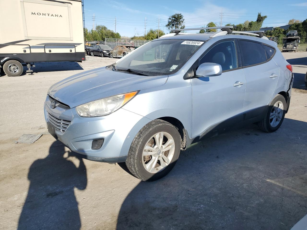 2011 Hyundai Tucson Gls VIN: KM8JUCAC8BU185649 Lot: 74626924