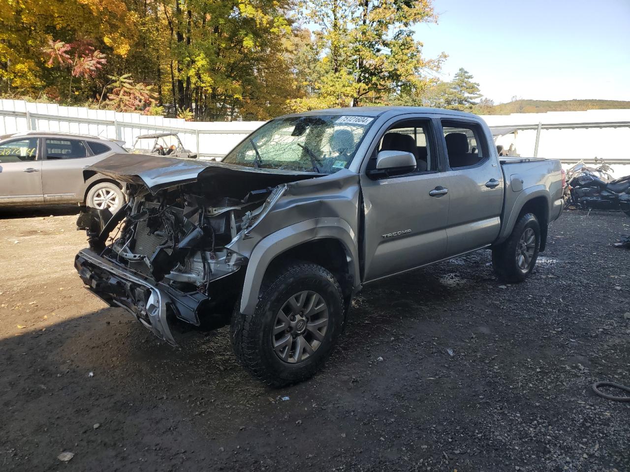 2019 Toyota Tacoma Double Cab VIN: 3TMCZ5AN8KM245526 Lot: 75121604