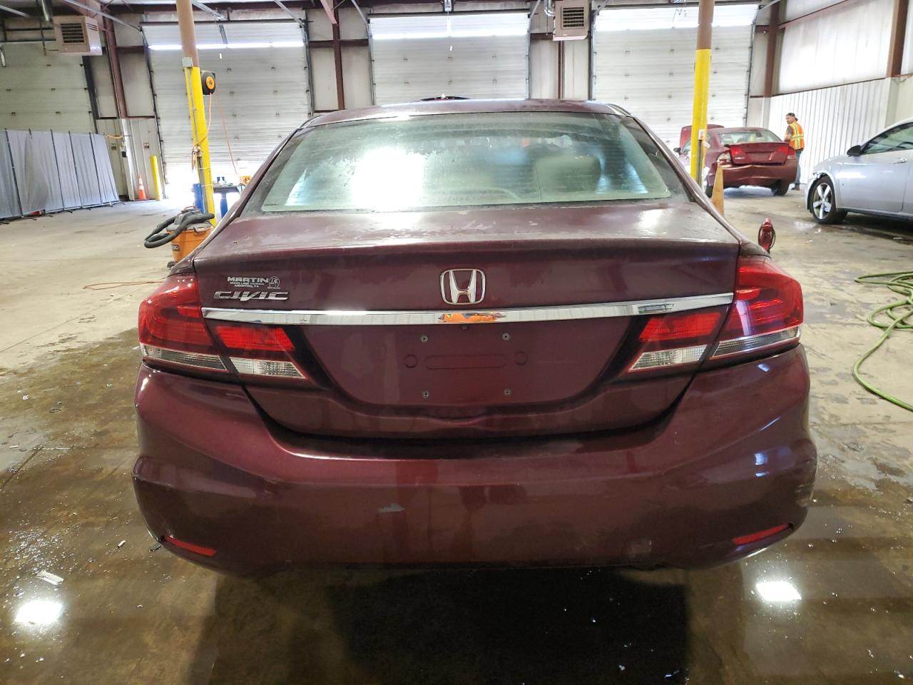 2013 Honda Civic Lx VIN: 19XFB2F59DE254158 Lot: 76004304