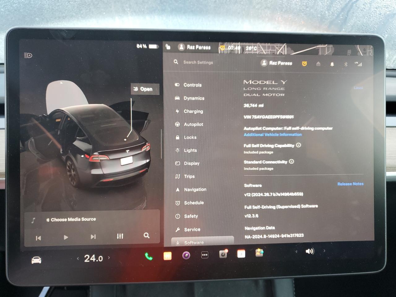 7SAYGAEE0PF591891 2023 Tesla Model Y