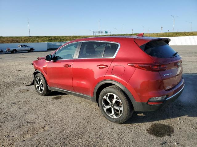  KIA SPORTAGE 2021 Красный