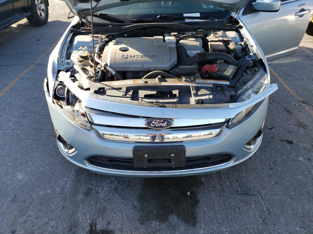 2010 Ford Fusion Hybrid VIN: 3FADP0L34AR298465 Lot: 74201434