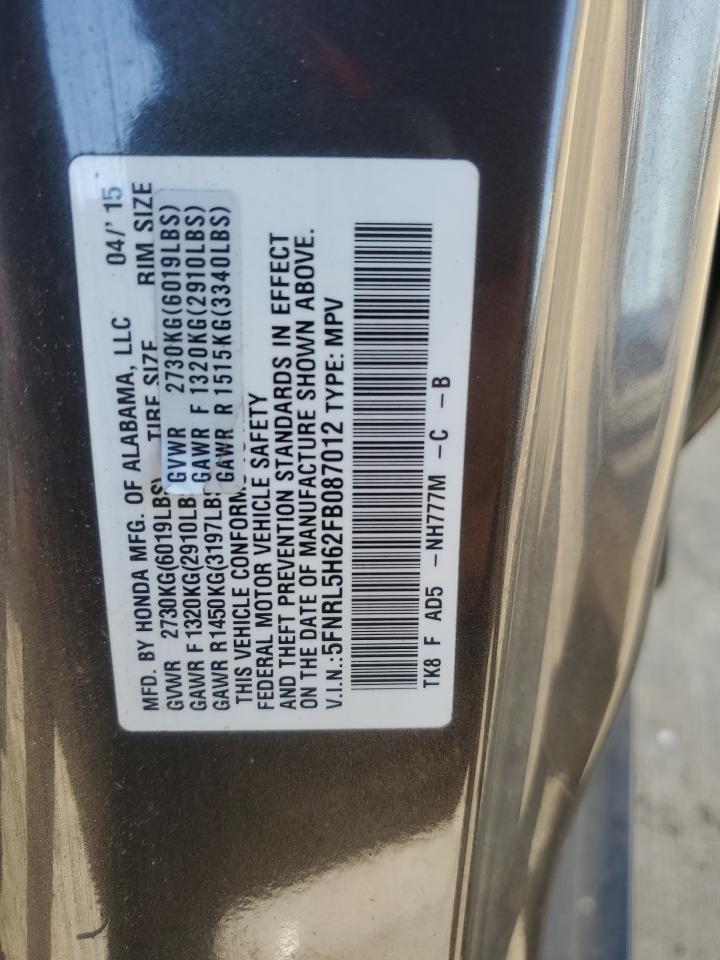 2015 Honda Odyssey - Image 15