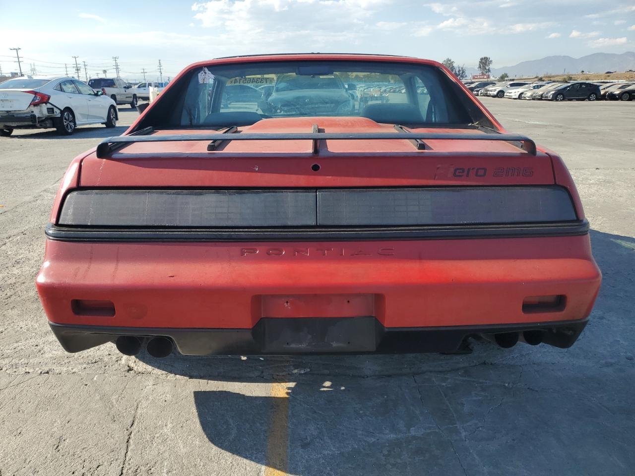 1986 Pontiac Fiero Se VIN: 1G2PF379XGP215474 Lot: 73346514