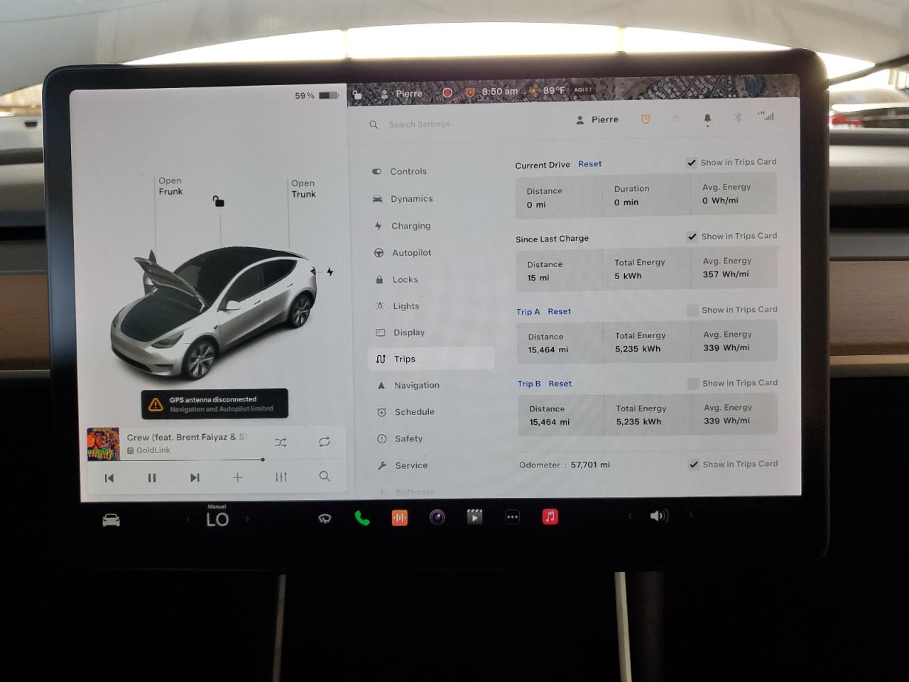 5YJYGDEE5LF009342 2020 Tesla Model Y