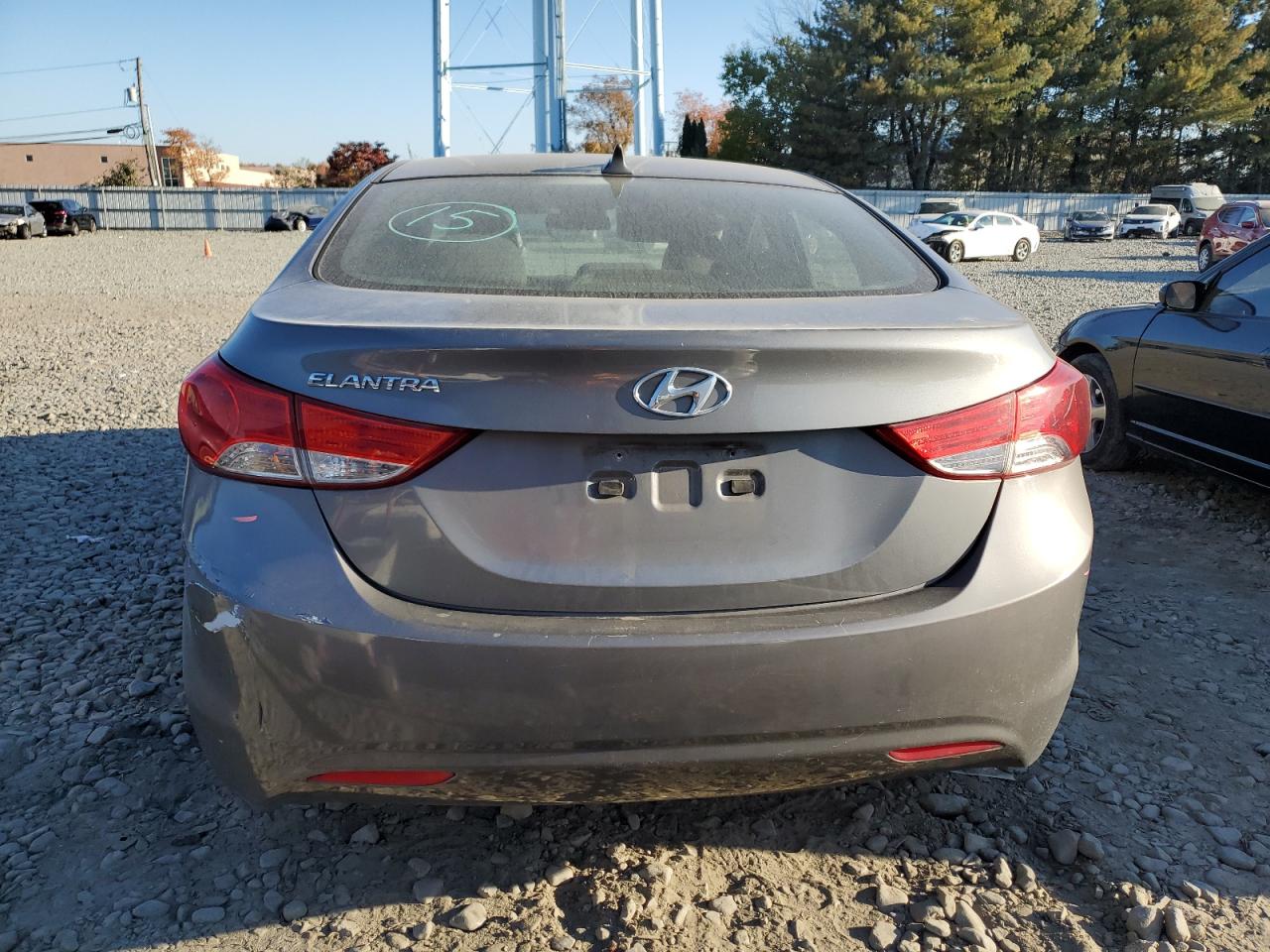 2013 Hyundai Elantra Gls VIN: 5NPDH4AE2DH258265 Lot: 76383334
