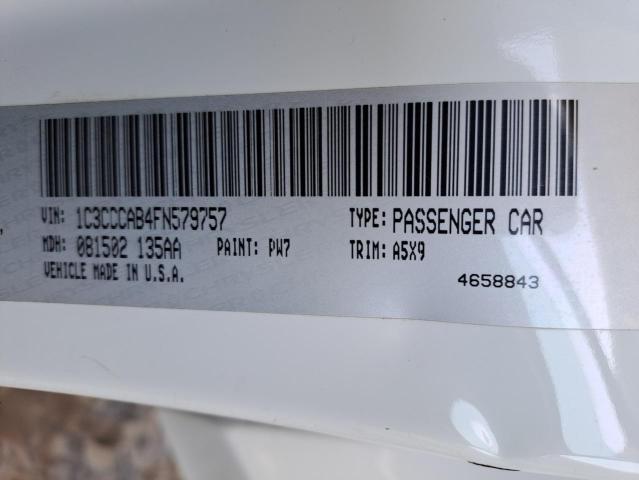1C3CCCAB4FN579757 - 2015 CHRYSLER 200 - #75386174