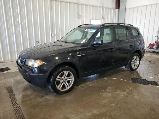 2004 Bmw X3 3.0I продається в Franklin, WI - Side