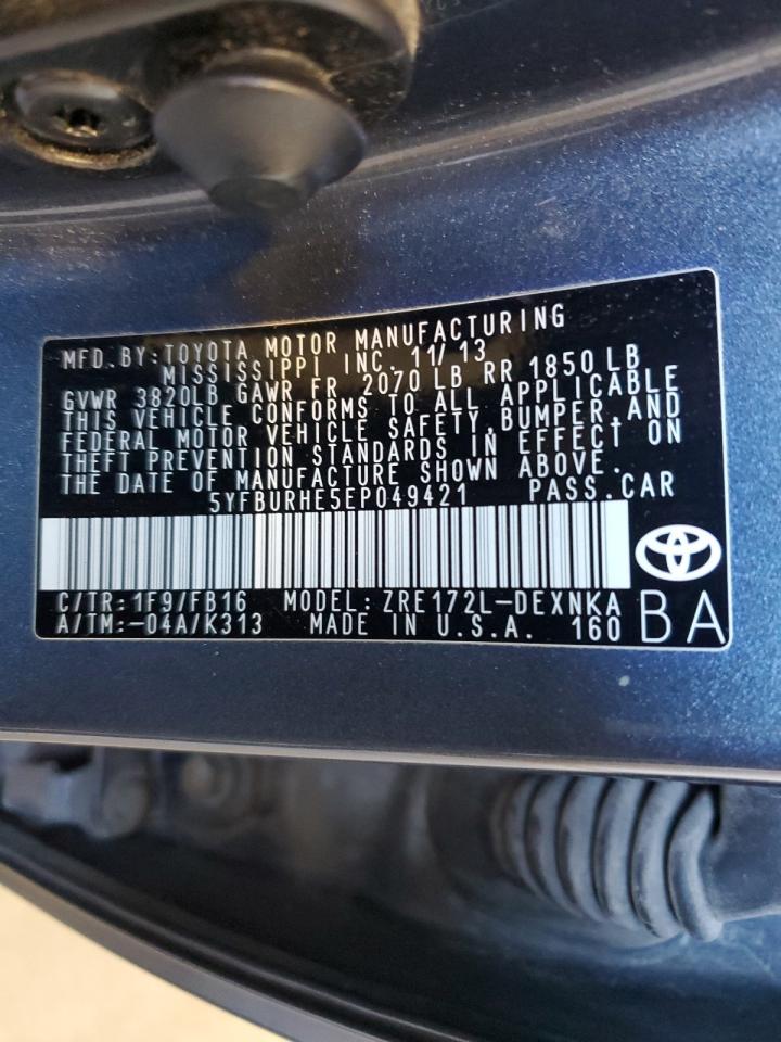 2014 Toyota Corolla - Image 14